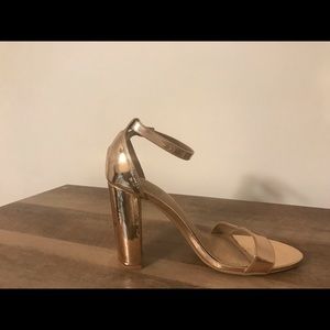 Charlotte Russe Shoes - Rose gold heels Charlotte Russe Shoes - Rose gold heels